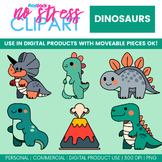 Dinosaurs Clip Art (Digital Use Ok!)