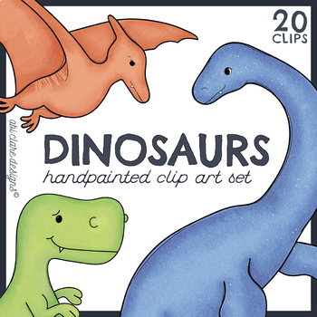 Preview of Dinosaurs Clip Art Set