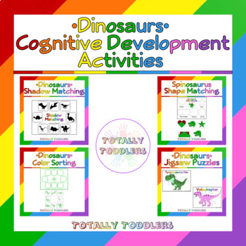 Preview of Dinosaurs | Cognitive Development Activity Pack