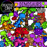 Dinosaur Clipart {Creative Clips Digital Clipart}