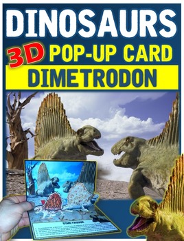 Preview of Dinosaurs: Dimetrodon Pop-Up Card