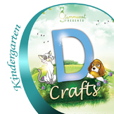 Dinosaurs, Dogs, Dandelions and Ducks!  Crafts for Letter D