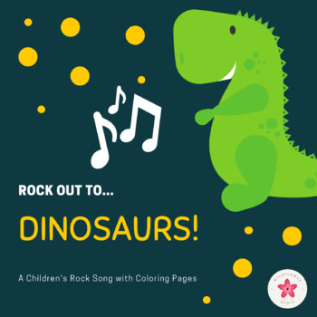 Preview of Dinosaurs Facts - Educational Song with Coloring Pages