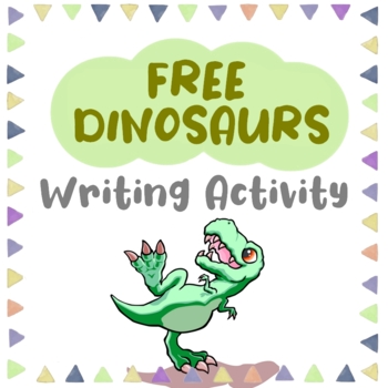 Preview of Dinosaurs Freebie - Write and Trace