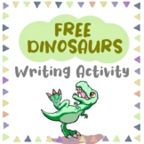 Dinosaurs Freebie - Write and Trace