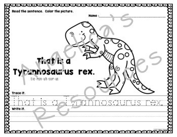 Dinosaurs Handwriting Worksheets, Fine Motor Skills Coloring Pages ...