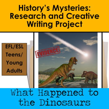 Preview of Dinosaurs: History’s Mysteries Research and Creative Writing Project