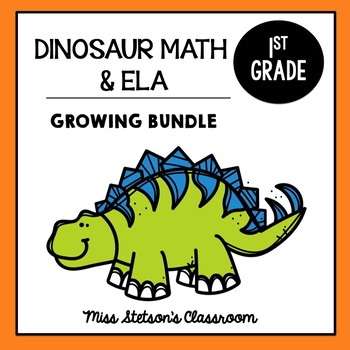 Preview of Dinosaurs - Math & ELA