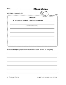 5 paragraph essay on dinosaurs