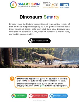 Preview of Dinosaurs + Paleontology (thematic unit)