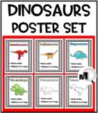 Dinosaurs Science Word Wall Posters