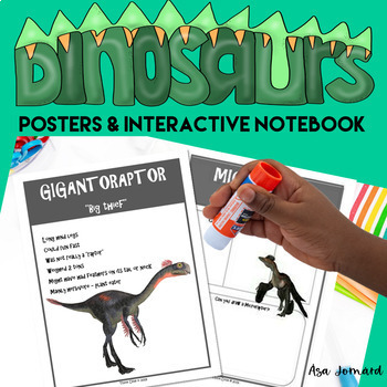 Preview of Dinosaurs Posters | Interactive Notebook Project Based Learning