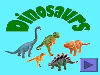 Preview of Dinosaurs Powerpoint Assessment
