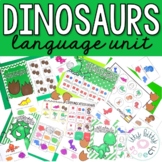 Dinosaurs Preschool Language Unit for Speech Therapy (+ BO