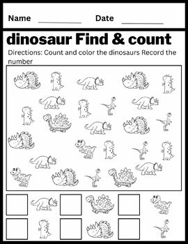 Dinosaurs Preschool Theme-Dinosaur Activities for Kindergarten | TPT