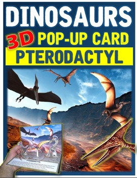 Preview of Dinosaurs: Pterodactyl Pop-Up Card