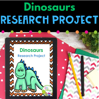 Preview of Dinosaurs Research Project Ready to Use Templates