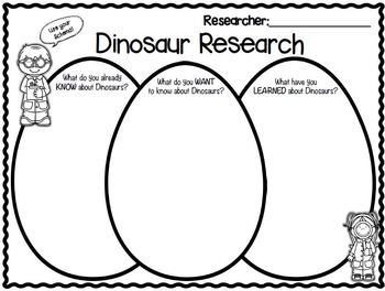 Dinosaurs | Distance Learning by 1st Grade is WienerFUL | TpT
