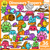 Dinosaurs Toppers Clipart | Prehistoric | Peekers | Paleon