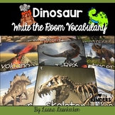Dinosaurs Write the Room Vocabulary