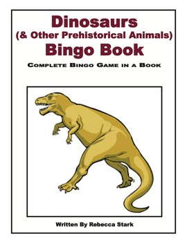 Preview of Dinosaurs and Other Prehistoric Animals Bingo Book