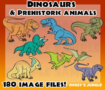 Preview of Dinosaurs and Prehistoric animals MEGA set