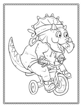 25 dinosaur clipart & coloring pages offer some prehistoric fun, at