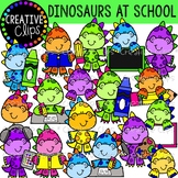 Dinosaurs at School {Creative Clips Clipart}