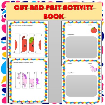 Preview of Cut and Paste Activity Book