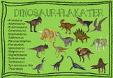 Dinosaurus-plakater