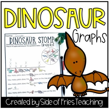 Preview of 2nd Grade Dinosaur Graphs (Bar Graphs, Line Plots, and Pictographs)