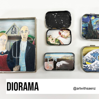Preview of Diorama | Master Work of Art | Appropriation