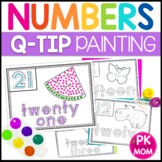 Dip and Dot Q-Tip Number Activity