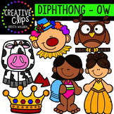 Diphthong Clipart: OW {Creative Clips Digital Clipart}