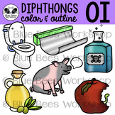 Diphthong OI Clip Art