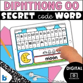 Diphthong OO | Secret Code Word | Phonics | Boom Cards