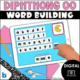 Diphthong OO | Word Building | Phonics | Boom Cards