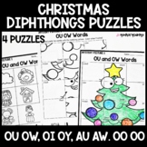 Diphthongs Christmas Puzzles