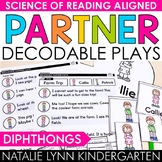 Diphthongs Decodable Partner Plays Science of Reading SOR Aligned