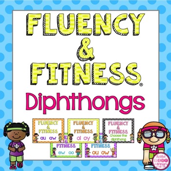 Preview of Diphthongs Fluency & Fitness® Brain Breaks