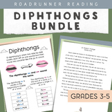 Diphthongs Fluency Passages Word Work & Vocabulary Practic