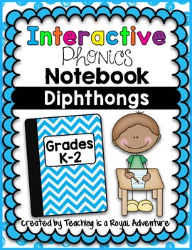 Preview of Diphthongs Interactive Notebook