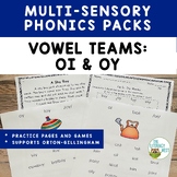 Diphthongs OI and OY Activities for Orton-Gillingham Lessons