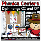 Diphthongs OI and OY Phonics Centers + Activities | Word Work