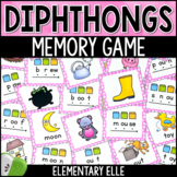 Diphthongs Phonics Game {Memory Match Phonics Center}