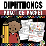 Diphthong Worksheets
