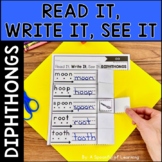 Diphthongs Activities | Reading Intervention Activities