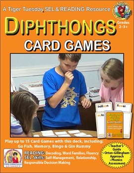 Preview of Diphthongs SuperDeck Card Games