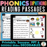 Diphthongs The Science of Reading Decodable Passages Seesa