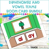 Diphthongs and Vowel Teams Boom Cards | Digital Reading Centers
